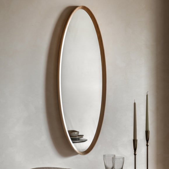 Cedar and Sage Haven Elipse Wall Mirror - image 1