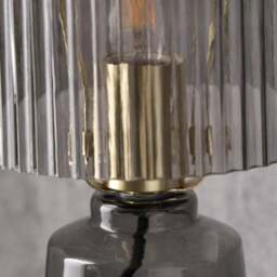 Pacific Lifestyle Zandra Retro Ribbed Table Lamp - thumbnail 2
