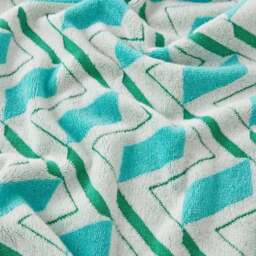 Sophie Robinson Zig Zag Cotton Towel - thumbnail 2