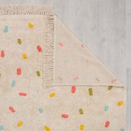 Confetti Berber Kids Cotton Rug - thumbnail 3