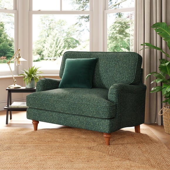 Beatrice II Blended Chenille Snuggle Chair - image 1