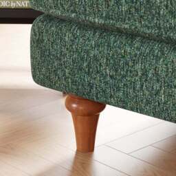 Beatrice II Blended Chenille Snuggle Chair - thumbnail 4