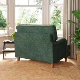 Beatrice II Blended Chenille Snuggle Chair - thumbnail 2
