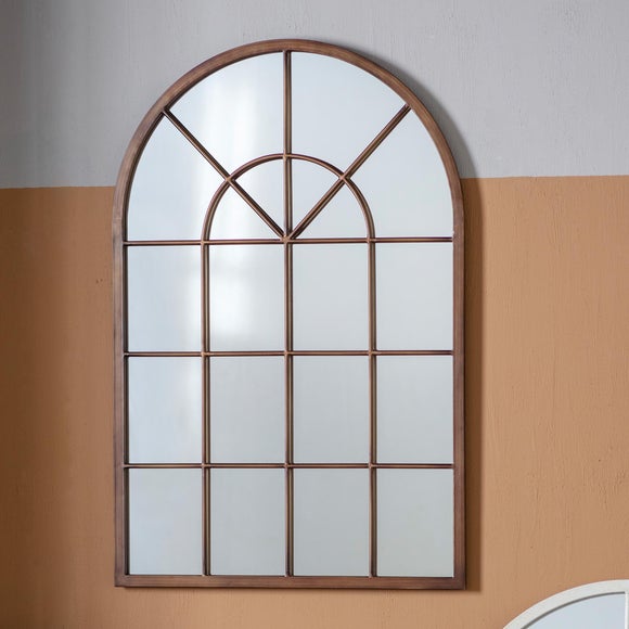 Cedar & Sage Kelso Arched Window Wall Mirror - image 1