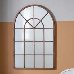 Kelso Arched Window Wall Mirror - thumbnail 1
