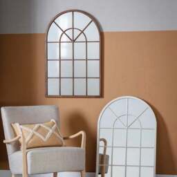 Kelso Arched Window Wall Mirror - thumbnail 2