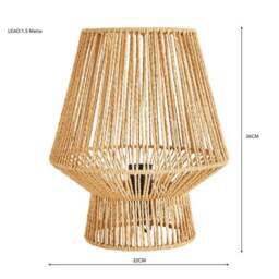 Kabir String Mushroom Table Lamp - thumbnail 5