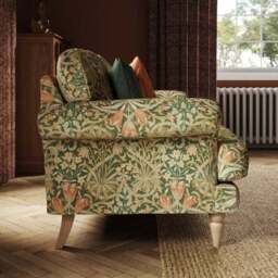 Jolene William Morris Woodland Weeds Print Velvet 2 Seater Sofa - thumbnail 2