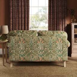 Jolene William Morris Woodland Weeds Print Velvet 2 Seater Sofa - thumbnail 3