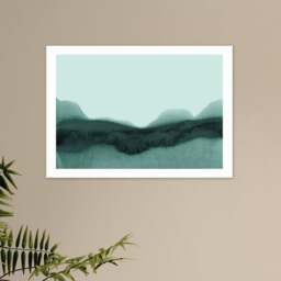 East End Prints Abstract Landscape Print