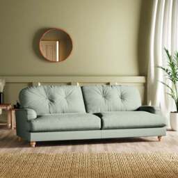 Martha Vintage Velvet 4 Seater Sofa - thumbnail 2