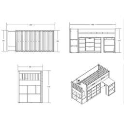 Charlie Cabin Bed Frame - thumbnail 5