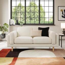 Newton Chunky Tonal Weave 2 Seater Sofa - thumbnail 1