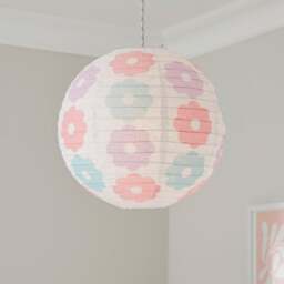 Floral Easy Fit Round Pendant Shade - thumbnail 1
