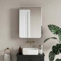 Fulton Bathroom Mirror Wall Cabinet - thumbnail 1