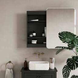 Fulton Bathroom Mirror Wall Cabinet - thumbnail 2