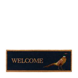 Cedar and Sage Royal Pheasant Welcome Coir Doormat - thumbnail 1