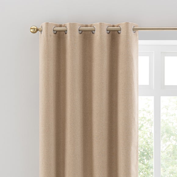 Luna Brushed Eyelet Curtains (Blackout Available) - image 1