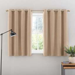 Luna Brushed Eyelet Curtains (Blackout Available) - thumbnail 5