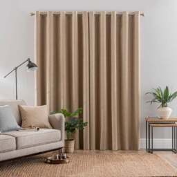 Luna Brushed Eyelet Curtains (Blackout Available) - thumbnail 4
