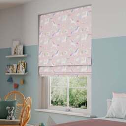 Little Adventurers Unicorn Made to Measure Roman Blind - thumbnail 3