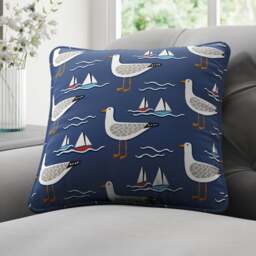 Coastal Gull Made to Order Cushion Cover - thumbnail 1
