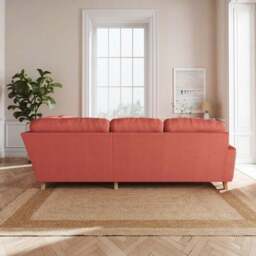 Martha Matte Plush Velvet Full Corner Sofa - thumbnail 3