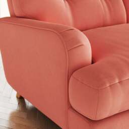 Martha Matte Plush Velvet Full Corner Sofa - thumbnail 5