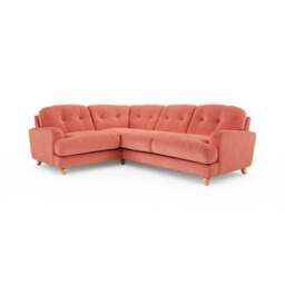 Martha Matte Plush Velvet Full Corner Sofa - thumbnail 6