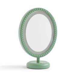 Bobbin Oval Touch Dimmable Light Up Dressing Table Mirror - thumbnail 4