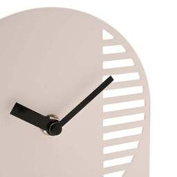 Interval Arched Cut Out Steel Desk Clock - thumbnail 5
