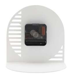 Interval Arched Cut Out Steel Desk Clock - thumbnail 4