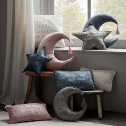 Bambino Little Lady Velvet Cushion - thumbnail 4