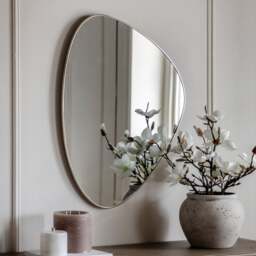 Cedar and Sage Metro Pebble Wall Mirror - thumbnail 1