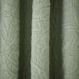 Filey Leaf Blackout Eyelet Curtains - thumbnail 3