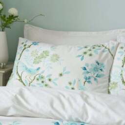 Ditsy Bird Polycotton Duvet Cover & Pillowcase Set - thumbnail 2