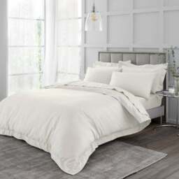 Hotel 230 Thread Count 100% Cotton Sateen Duvet Cover - thumbnail 3