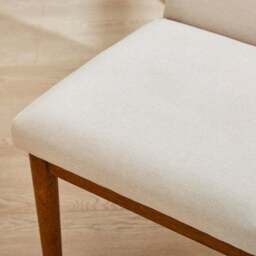 Cassie Set of 2 Dining Chairs, Fabric - thumbnail 4