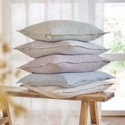Yard Truro Cotton Square Cushion - thumbnail 6