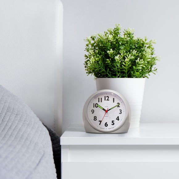 Acctim Jefferson Non Ticking Analogue Alarm Clock - image 1