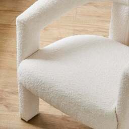 Lucilla Dining Chair, Boucle - thumbnail 4