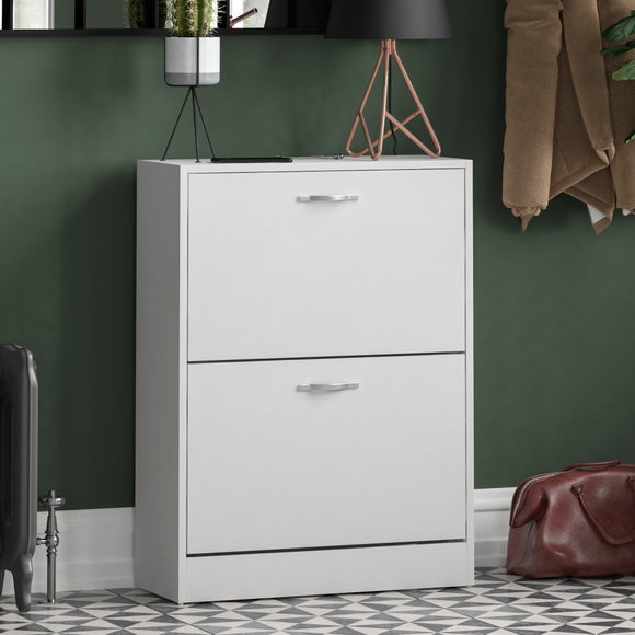 Vida Designs 2 Tier Shoe Cabinet - image 1