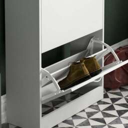 Vida Designs 2 Tier Shoe Cabinet - thumbnail 4