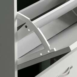 Vida Designs 2 Tier Shoe Cabinet - thumbnail 5