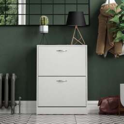 Vida Designs 2 Tier Shoe Cabinet - thumbnail 2