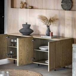 Cedar & Sage Pinxton 4 Door Sideboard - thumbnail 2