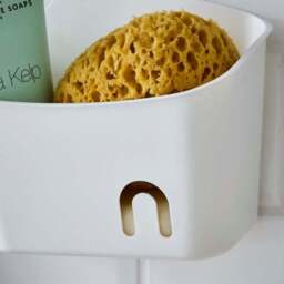 Small Plastic Shower Caddy - thumbnail 2