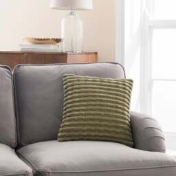 Velvet Looped Square Cushion
