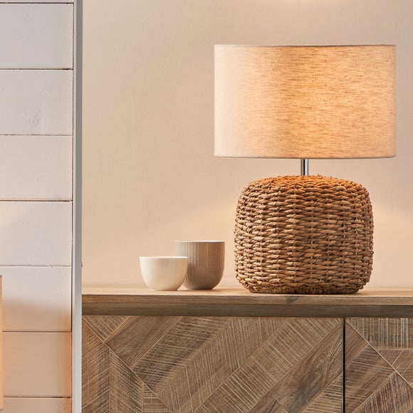 Acer Natural Woven Table Lamp - image 1