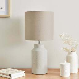Dorma Purity Ceramic Table Lamp - thumbnail 2